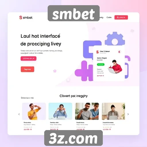 Interface e usabilidade do site smbet
