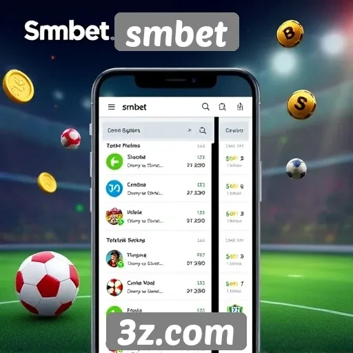 Exploração das funcionalidades do smbet para jogadores